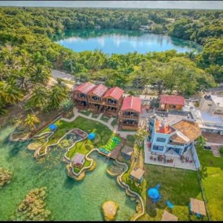 Blue Caribe Bacalar Front Lagoon Esterno foto