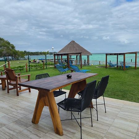 Blue Caribe Bacalar Front Lagoon Esterno foto