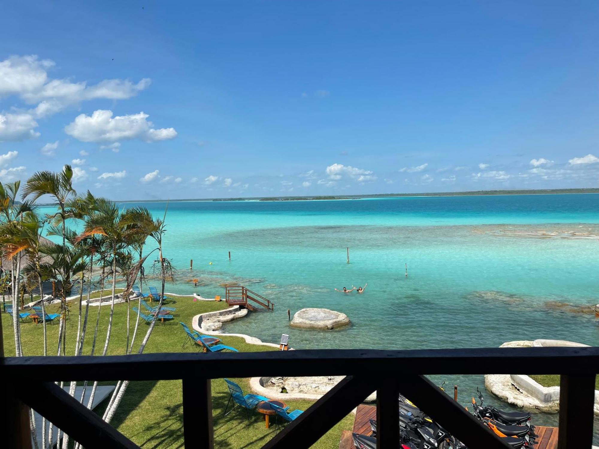 Blue Caribe Bacalar Front Lagoon Esterno foto