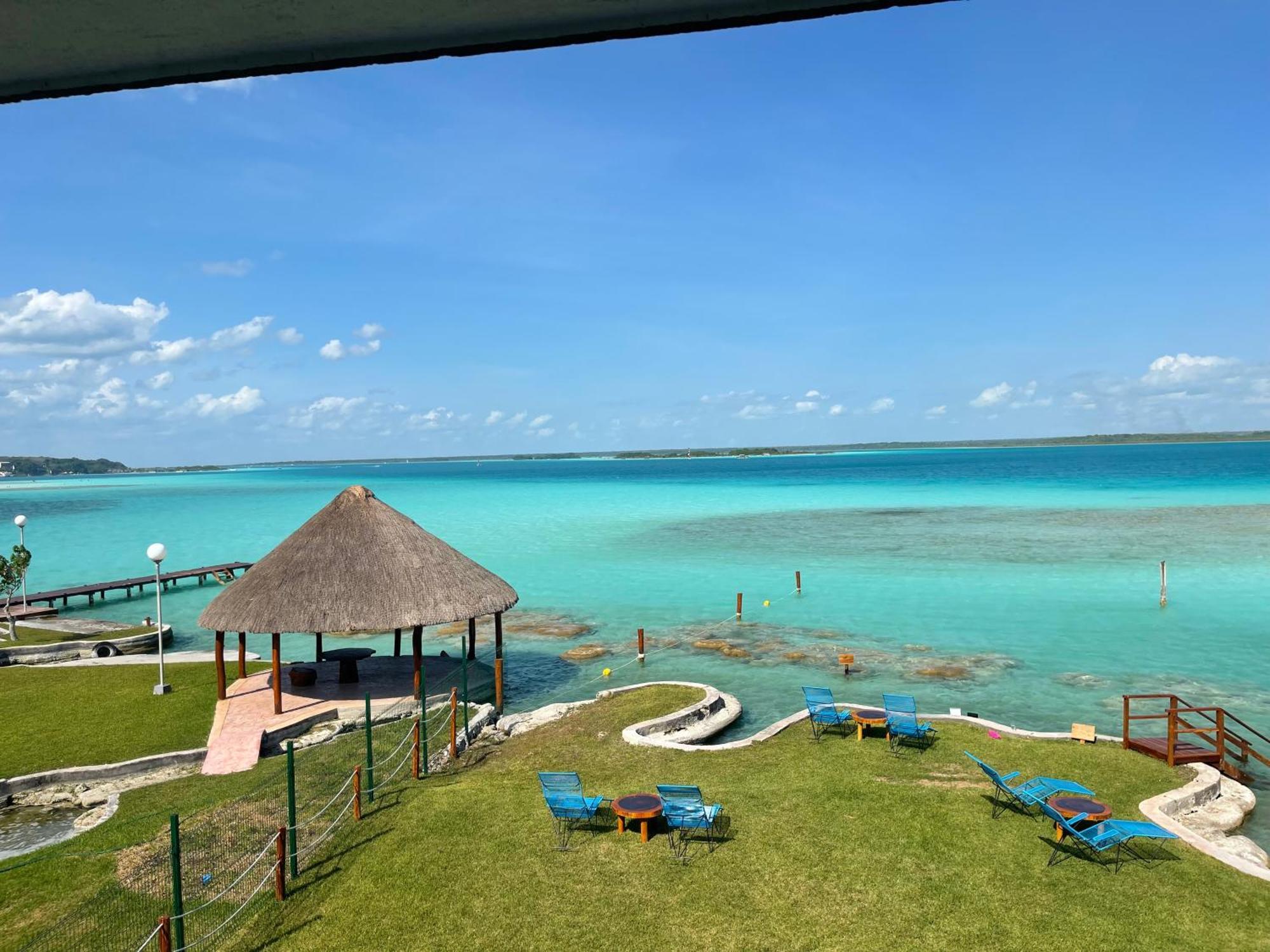 Blue Caribe Bacalar Front Lagoon Esterno foto