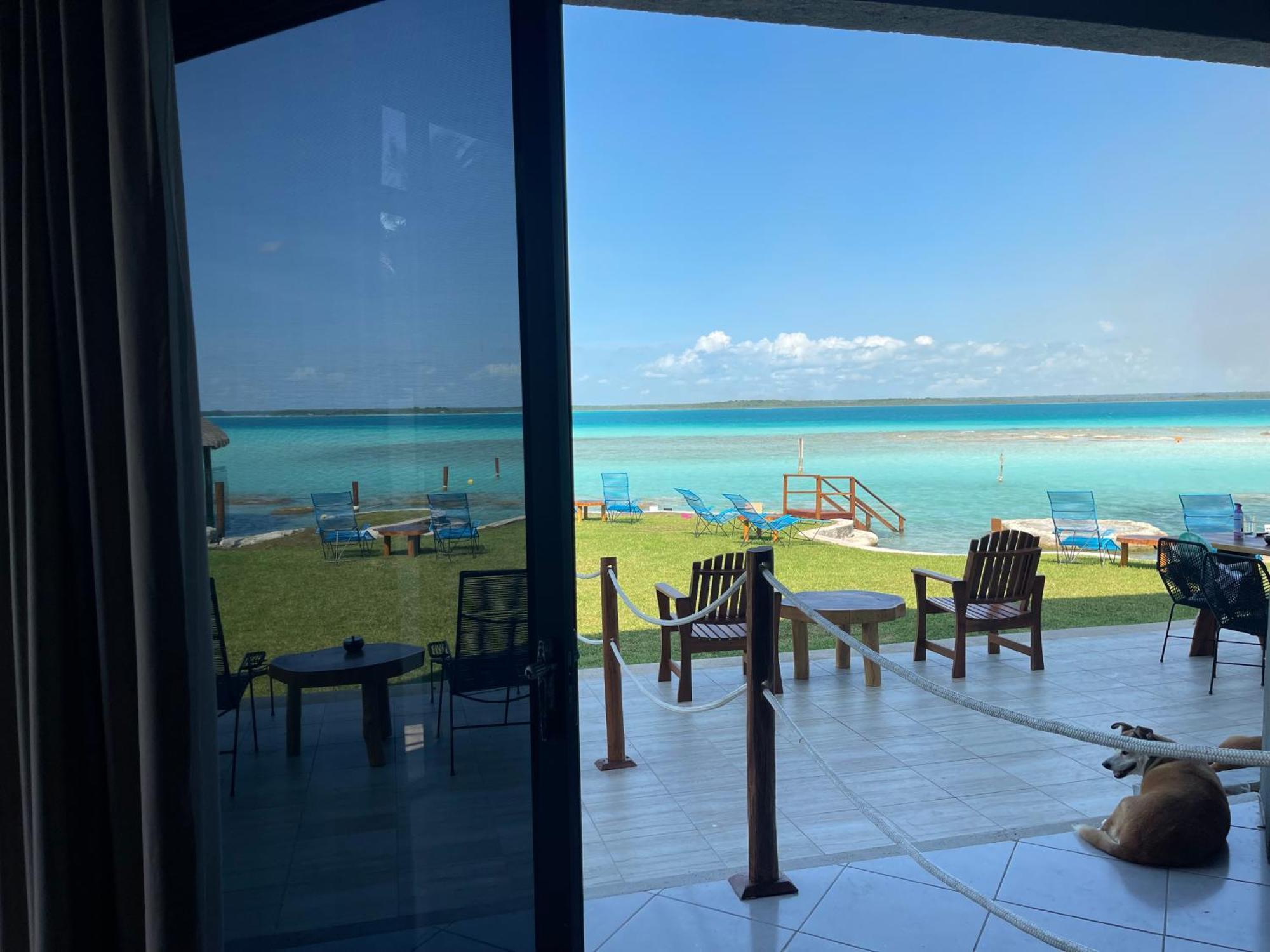 Blue Caribe Bacalar Front Lagoon Esterno foto