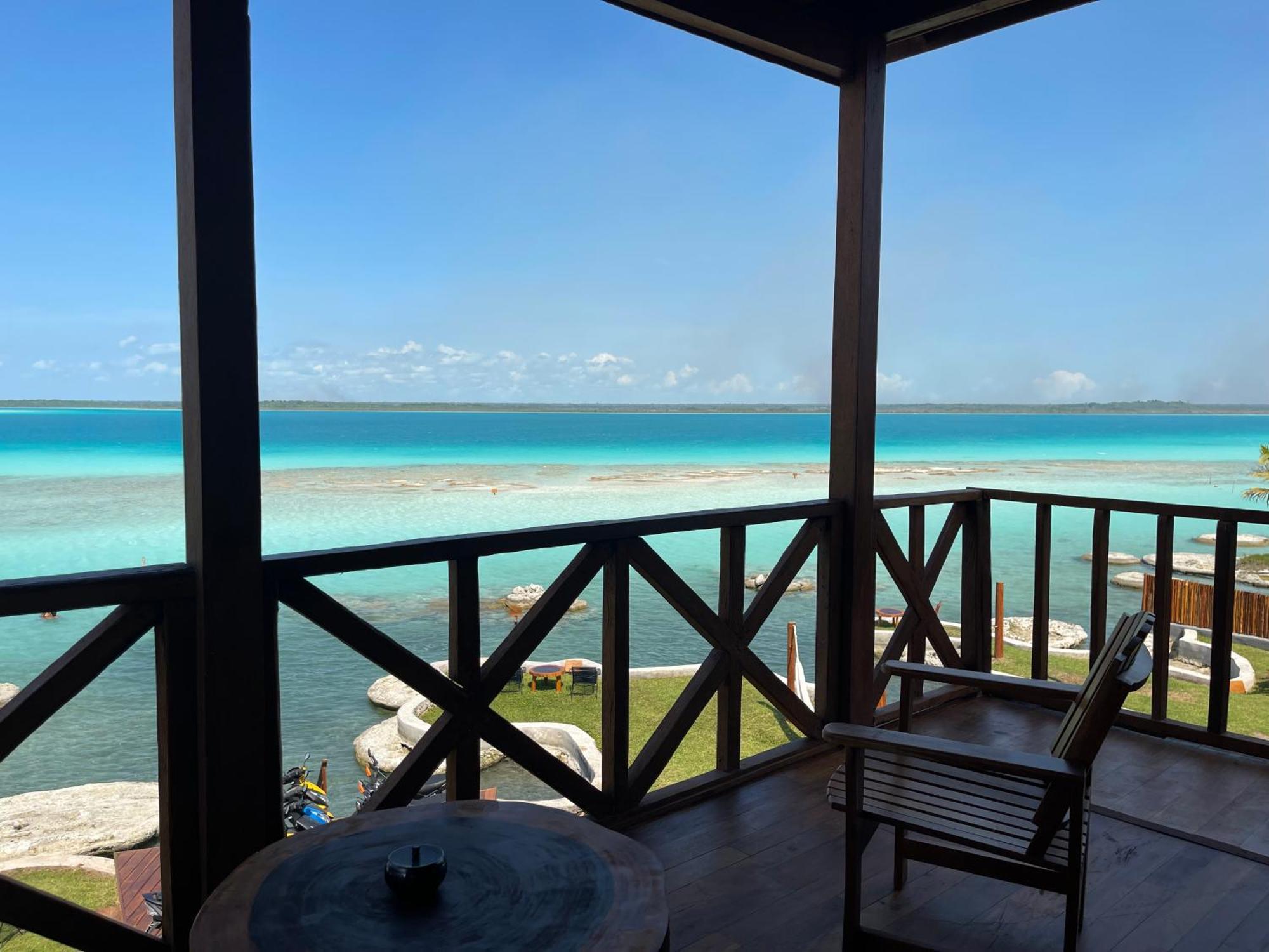 Blue Caribe Bacalar Front Lagoon Esterno foto