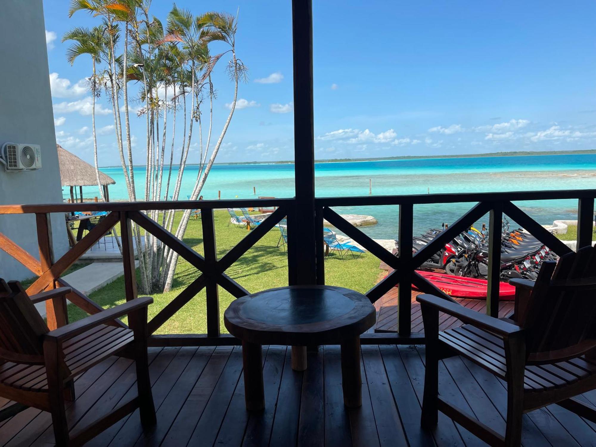 Blue Caribe Bacalar Front Lagoon Esterno foto