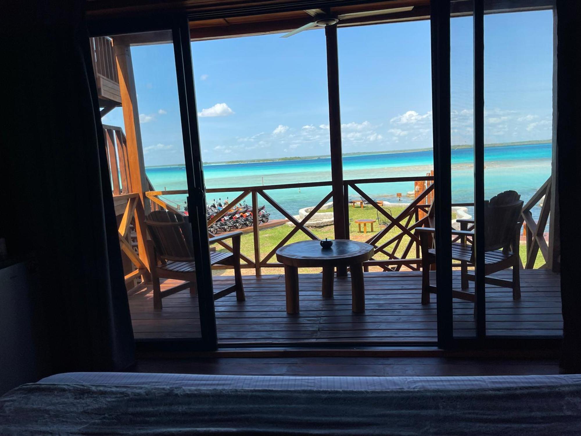 Blue Caribe Bacalar Front Lagoon Esterno foto