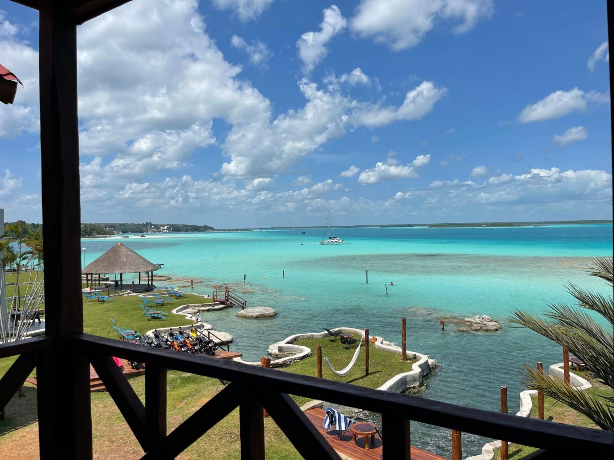 Blue Caribe Bacalar Front Lagoon Esterno foto