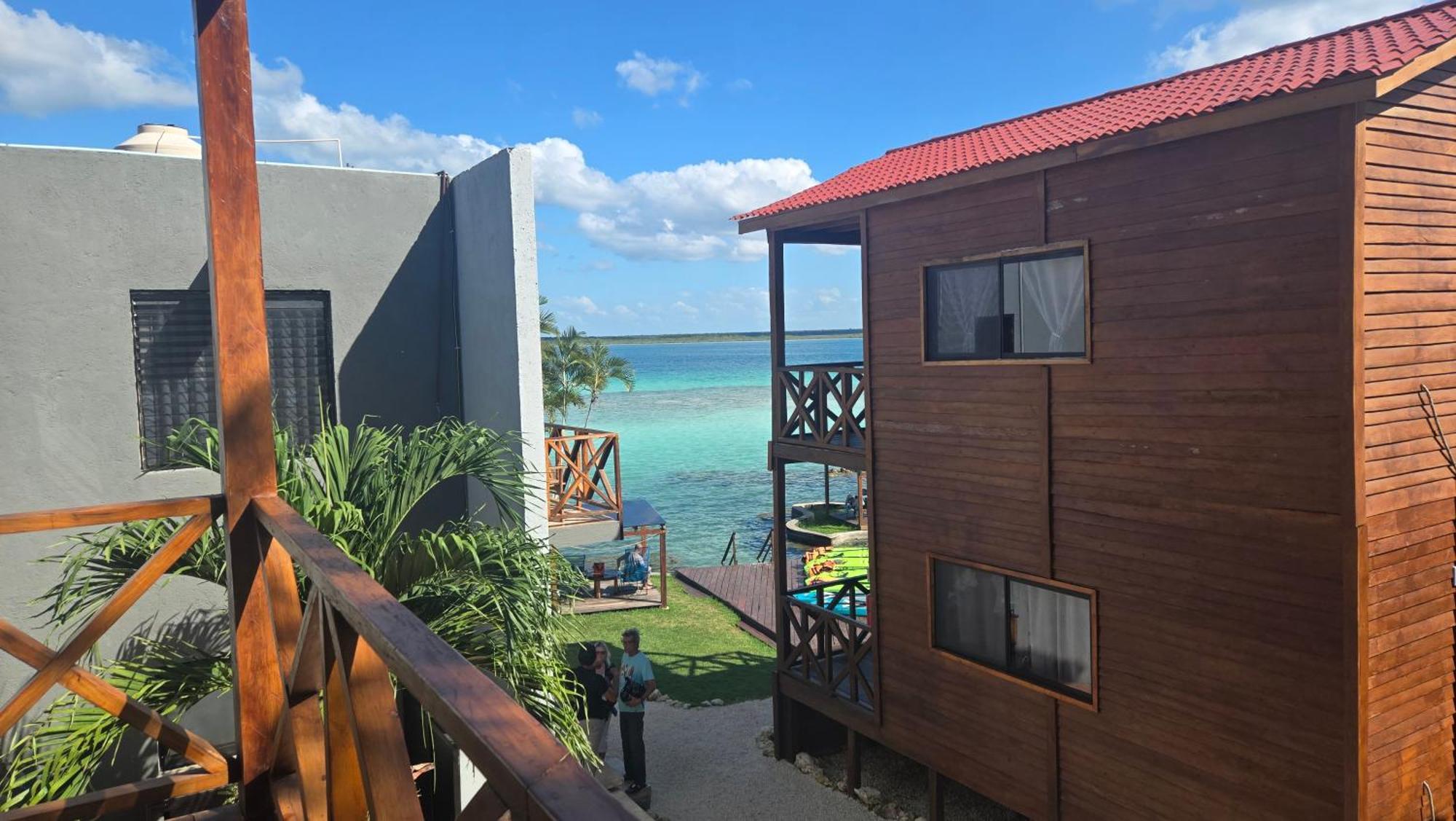 Blue Caribe Bacalar Front Lagoon Esterno foto