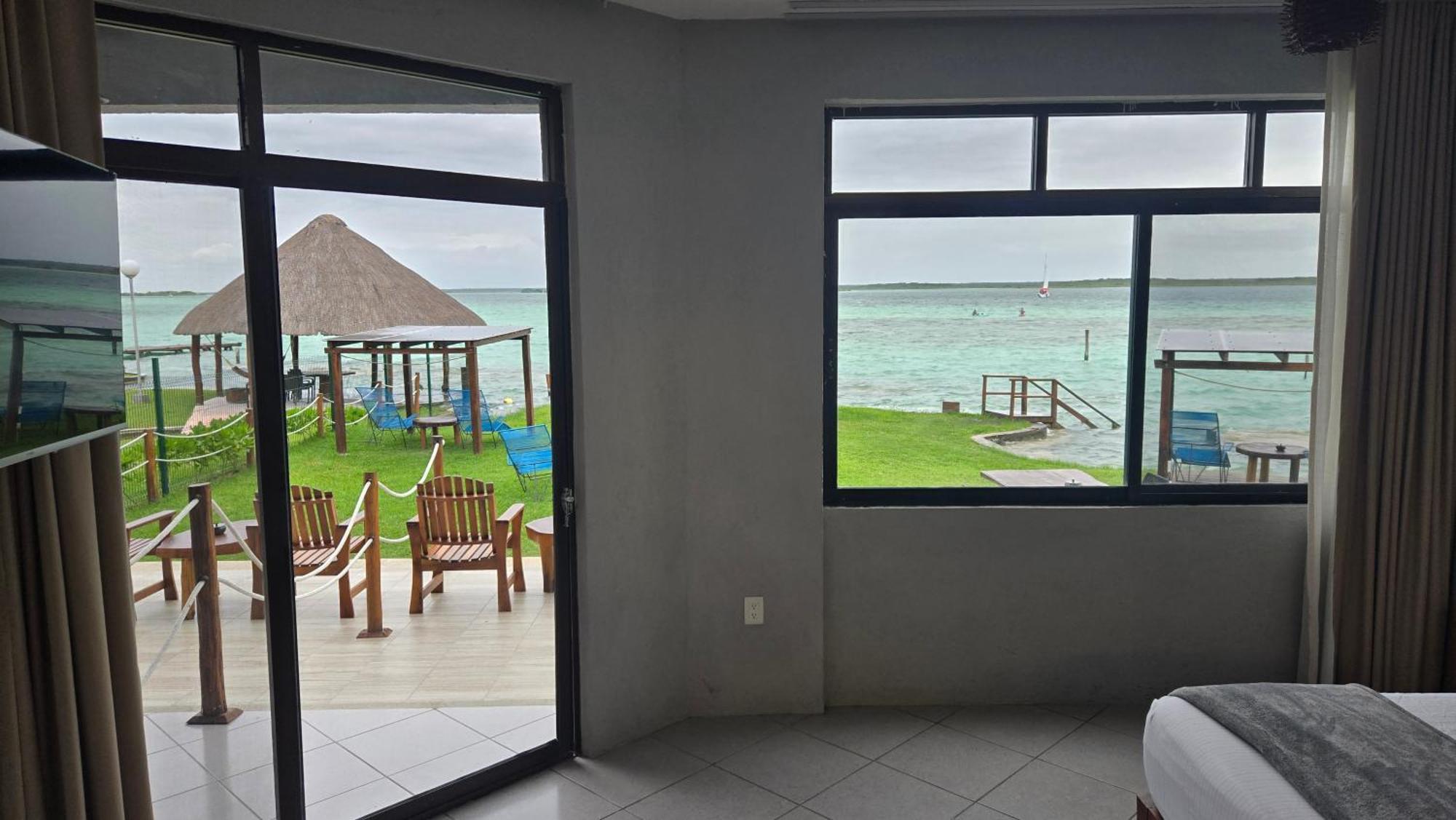 Blue Caribe Bacalar Front Lagoon Esterno foto